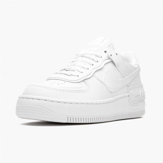 Nike Air Force 1 Shadow Triple Weiß CI0919 100 Herren/Damen Sportschuhe