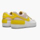 Nike Air Force 1 Shadow Weiß Barely Rose Speed Gelb CJ1641 102 Damen Sportschuhe