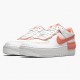 Nike Air Force 1 Shadow Weiß Coral Rosa CJ1641 101 Herren/Damen Sportschuhe