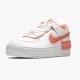 Nike Air Force 1 Shadow Weiß Coral Rosa CJ1641 101 Herren/Damen Sportschuhe