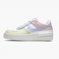 Nike Air Force 1 Shadow Weiß Glacier Blau Ghost CI0919 106 Damen Sportschuhe