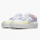 Nike Air Force 1 Shadow Weiß Glacier Blau Ghost CI0919 106 Damen Sportschuhe