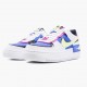 Nike Air Force 1 Shadow Weiß Sapphire Barely Volt CJ1641 100 Damen Sportschuhe