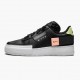 Nike Air Force 1 Type Schwarz CI0054 001 Herren/Damen Sportschuhe