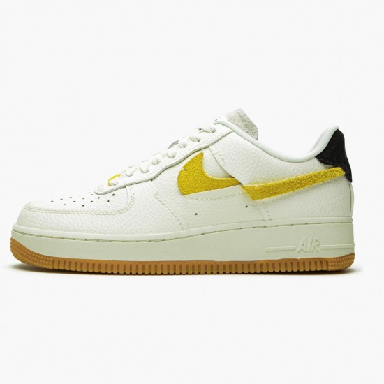 Nike Air Force 1 Vandalized Sail Chrome Gelb BV0740 101 Herren/Damen Sportschuhe