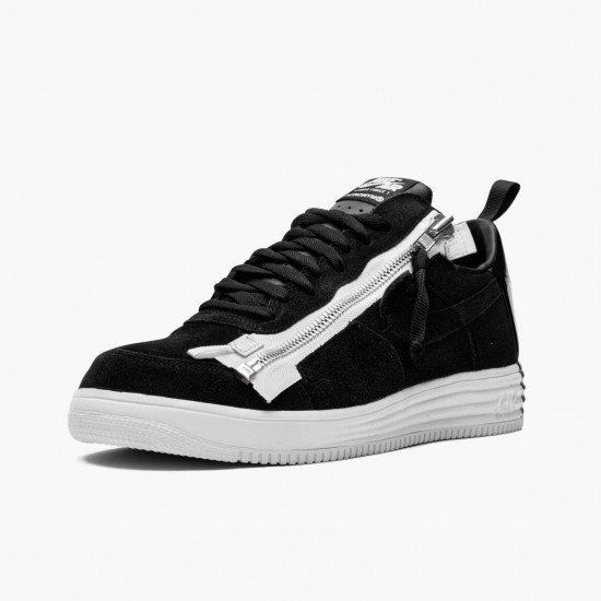 Nike Lunar Force 1 Low Acronym Schwarz Weiß 698699 001 Herren/Damen Sportschuhe