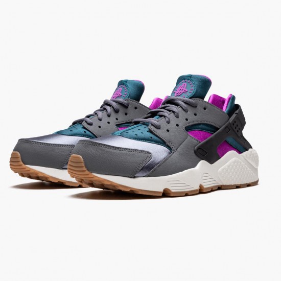 Nike Air Huarache Run Dark Grau 634835 016 Herren Sportschuhe