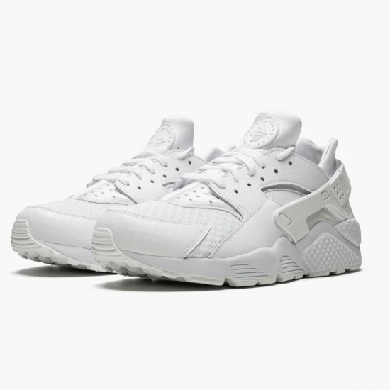 Nike Air Huarache Weiß Platin 318429 111 Herren/Damen Sportschuhe