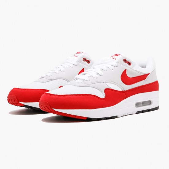 Nike Air Max 1 Anniversary Rot 908375 103 Herren/Damen Turnschuhe