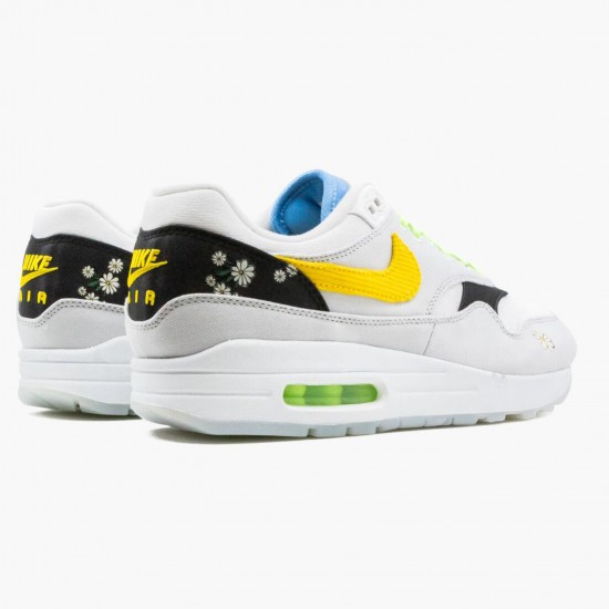 Nike Air Max 1 Daisy CW6031 100 Herren/Damen Turnschuhe