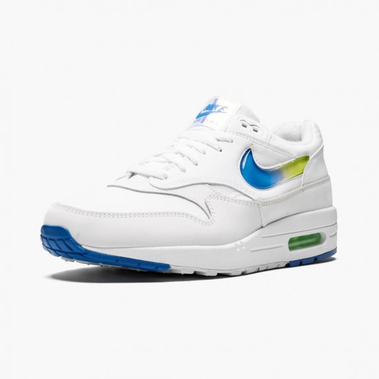 Nike Air Max 1 Jelly Jewel Weiß AO1021 101 Herren Turnschuhe