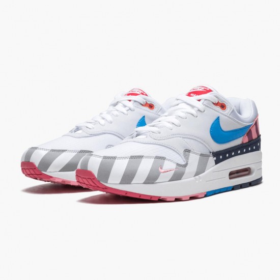 Nike Air Max 1 Parra AT3057 100 Herren/Damen Turnschuhe