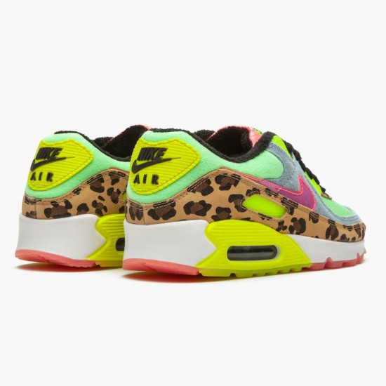 Nike Air Max 90 LX 90s Dancefloor Grün CW3499 300 Damen Turnschuhe