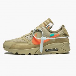 Nike Air Max 90 OFF WHITE Desert Ore AA7293 200 Herren/Damen Turnschuhe 