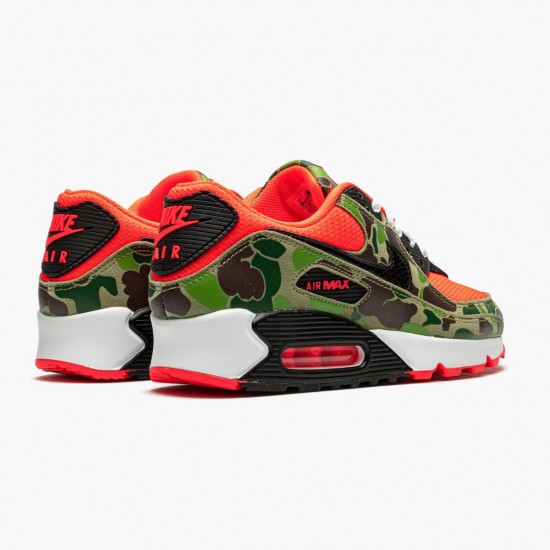 Nike Air Max 90 Reverse Duck Camo CW6024 600 Herren/Damen Turnschuhe