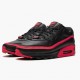 Nike Air Max 90 Undefeated Schwarz Solar Rot CJ7197 003 Herren/Damen Turnschuhe