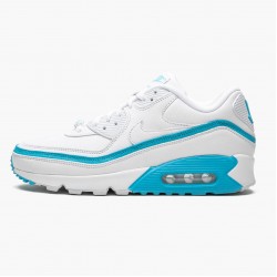 Nike Air Max 90 Undefeated Weiß Blau Fury CJ7197 102 Herren/Damen Turnschuhe 