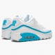 Nike Air Max 90 Undefeated Weiß Blau Fury CJ7197 102 Herren/Damen Turnschuhe