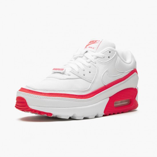 Nike Air Max 90 Undefeated Weiß Solar Rot CJ7197 103 Herren/Damen Turnschuhe