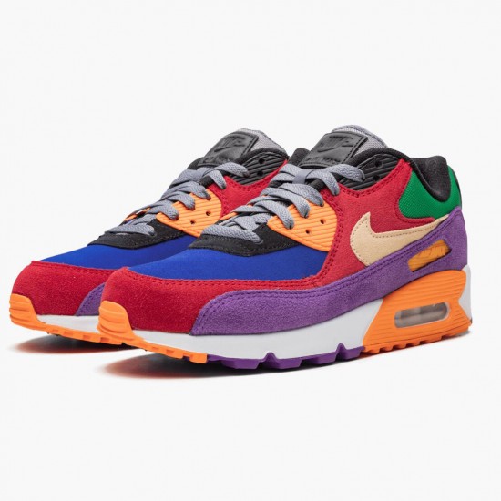 Nike Air Max 90 Viotech OG CD0917 600 Herren/Damen Turnschuhe