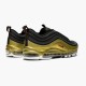 Nike Air Max 97 Schwarz Metallic Gold AT5458 002 Herren/Damen Turnschuhe