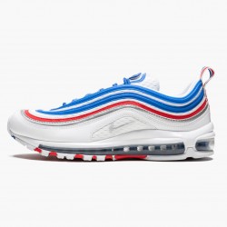 Nike Air Max 97 Game Royal Metallic Silber University Rot 921826 404 Herren/Damen Turnschuhe 