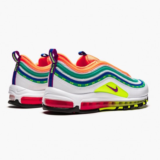 Nike Air Max 97 London Summer of Love CI1504 100 Herren/Damen Turnschuhe