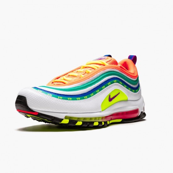 Nike Air Max 97 London Summer of Love CI1504 100 Herren/Damen Turnschuhe