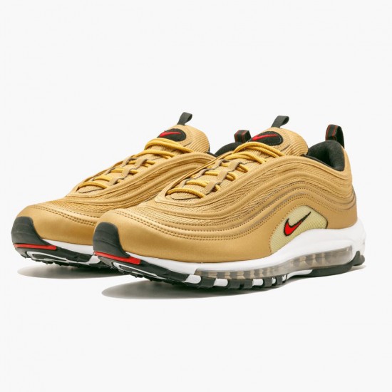 Nike Air Max 97 Metallic Gold 884421 700 Herren/Damen Turnschuhe