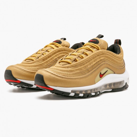 Nike Air Max 97 Metallic Gold 885691 700 Herren/Damen Turnschuhe