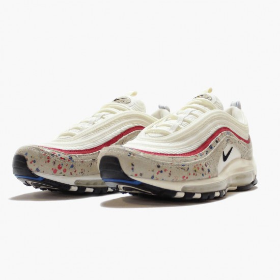 Nike Air Max 97 Paint Splatter 312834 102 Herren/Damen Turnschuhe