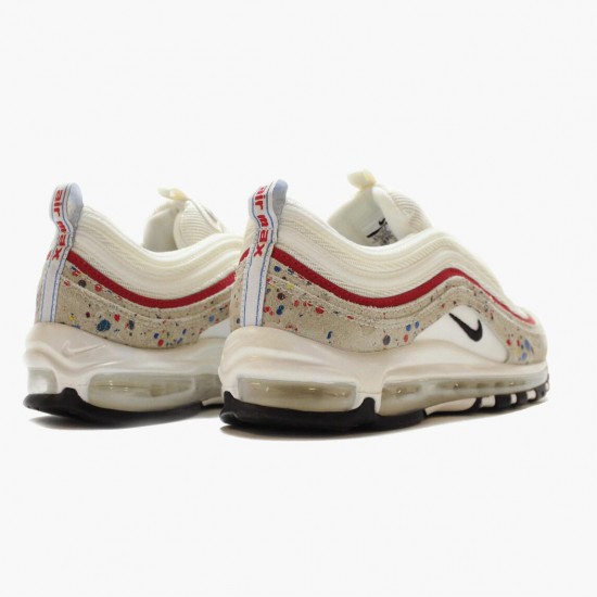 Nike Air Max 97 Paint Splatter 312834 102 Herren/Damen Turnschuhe