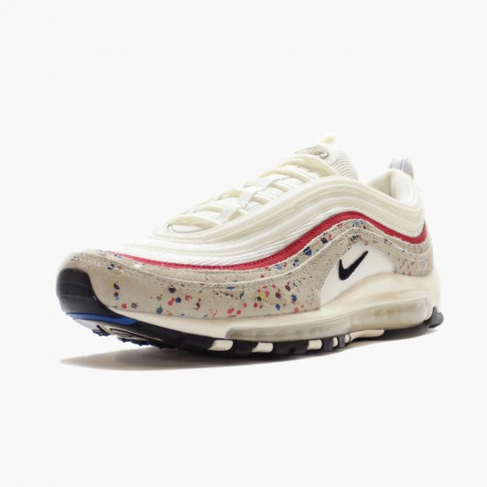 Nike Air Max 97 Paint Splatter 312834 102 Herren/Damen Turnschuhe