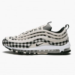 Nike Air Max 97 Plaid Light Cream 312834 201 Herren/Damen Turnschuhe 