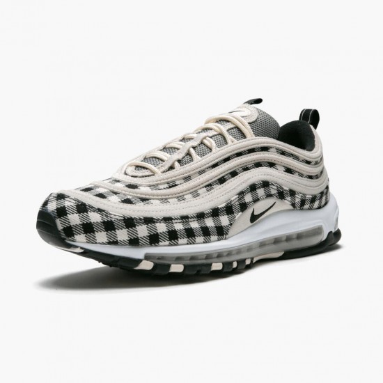 Nike Air Max 97 Plaid Light Cream 312834 201 Herren/Damen Turnschuhe