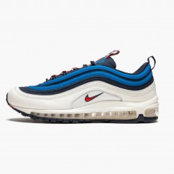 Nike Air Max 97 Pull Tab Obsidian Weiß AQ4126 400 Herren/Damen Turnschuhe 