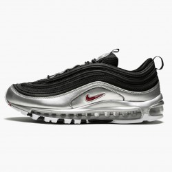 Nike Air Max 97 Silber Schwarz AT5458 001 Herren/Damen Turnschuhe 