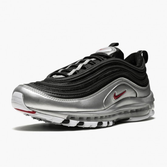 Nike Air Max 97 Silber Schwarz AT5458 001 Herren/Damen Turnschuhe