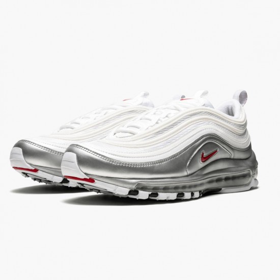 Nike Air Max 97 Silber Weiß AT5458 100 Herren/Damen Turnschuhe