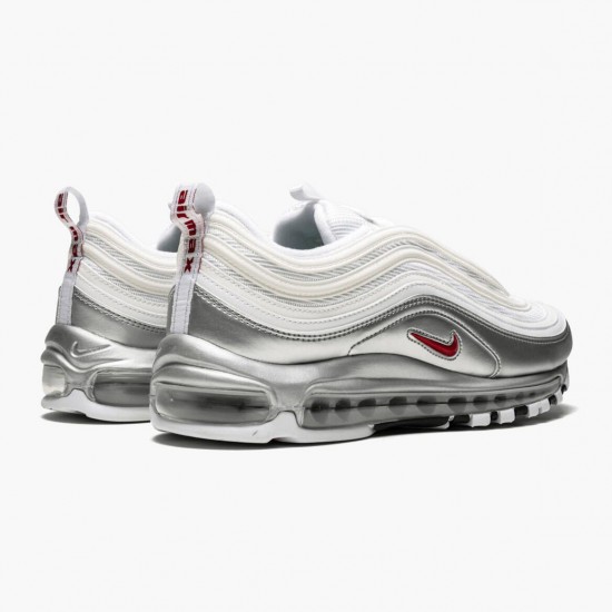 Nike Air Max 97 Silber Weiß AT5458 100 Herren/Damen Turnschuhe