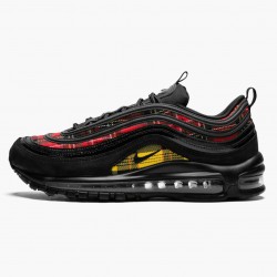 Nike Air Max 97 Tartan Schwarz AV8220 001 Herren/Damen Turnschuhe 