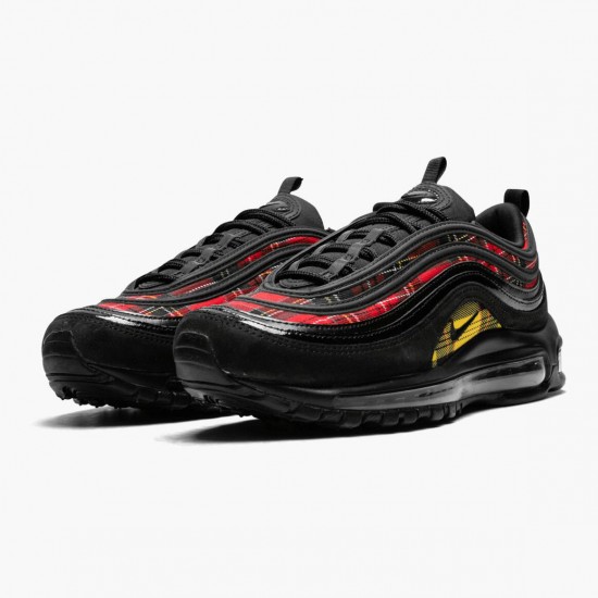 Nike Air Max 97 Tartan Schwarz AV8220 001 Herren/Damen Turnschuhe