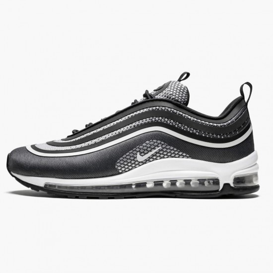 Nike Air Max 97 Ultra 17 Schwarz Pure Platin 918356 001 Herren/Damen Turnschuhe