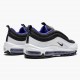 Nike Air Max 97 Weiß Schwarz Persian Violet 921522 102 Herren/Damen Turnschuhe