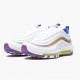 Nike Air Max 97 Weiß Iridescent Stripes CW2456 100 Damen Turnschuhe