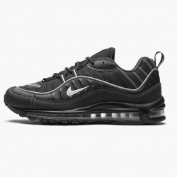 Nike Air Max 98 Schwarz Oil Grau 640744 013 Herren Turnschuhe 