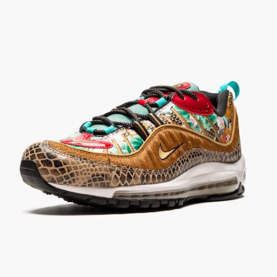 Nike Air Max 98 Chinese New Year BV6649 708 Herren/Damen Turnschuhe