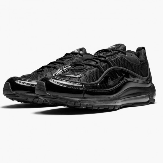 Nike Air Max 98 Supreme Schwarz 844694 001 Herren Turnschuhe