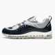 Nike Air Max 98 Supreme Obsidian 844694 400 Herren/Damen Turnschuhe