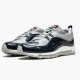 Nike Air Max 98 Supreme Obsidian 844694 400 Herren/Damen Turnschuhe